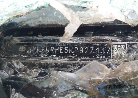 2019 Toyota Corolla Se из США, поврежденный, VIN 5YFBURHE5KP927117